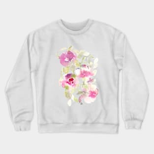 Persephone Rose Watercolor Collection Crewneck Sweatshirt